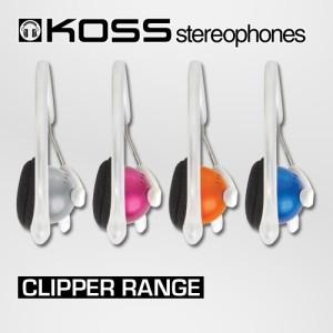 KOSS CLIPPER, варианты расцветок