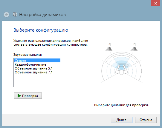 Выбираем стерео режим для наушников в Windows 7, Windows 8