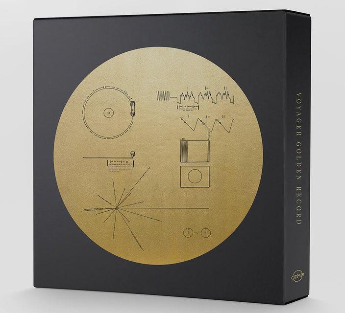 Золотой диск со спутника Вояджер 1