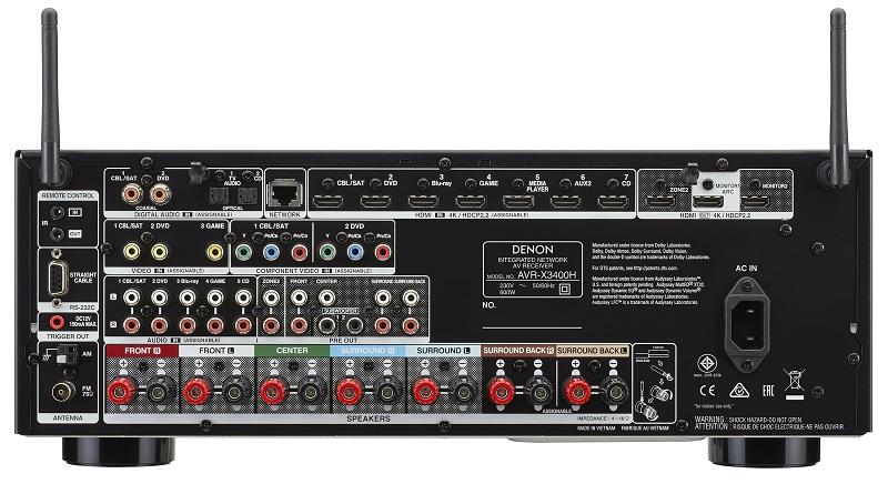 Ресивер Denon AVR-X3400H