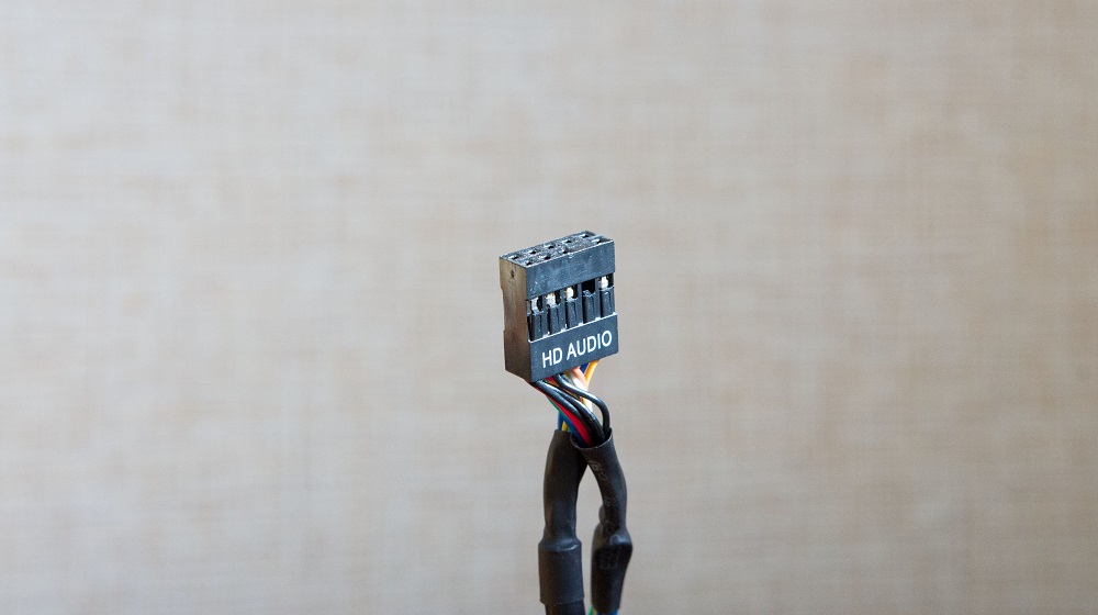 HD Audio коннектор для подключения наушников с передней панели компьютера
